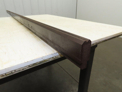 Press Brake Die 99" Long 90° V 7/32" W 1/8" D 1-3/4" H 1/2" Tang