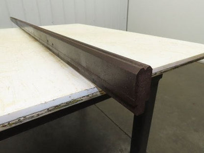 Press Brake Die 99" Long 90° V 7/32" W 1/8" D 1-3/4" H 1/2" Tang