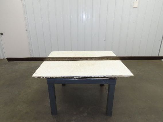 Press Brake Die 99" Long 90° V 7/32" W 1/8" D 1-3/4" H 1/2" Tang