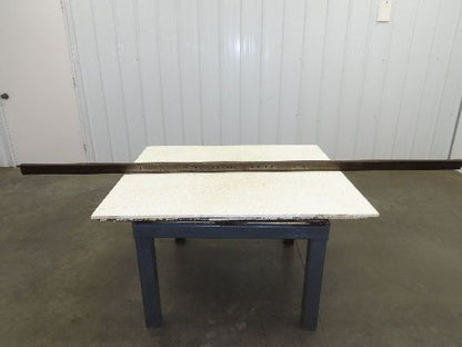 Press Brake Die 99" Long 90° V 7/32" W 1/8" D 1-3/4" H 1/2" Tang