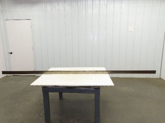 Press Brake Die 114-1/2" Long 90° V 1/4" W 2-3/8" H 1/2" Width