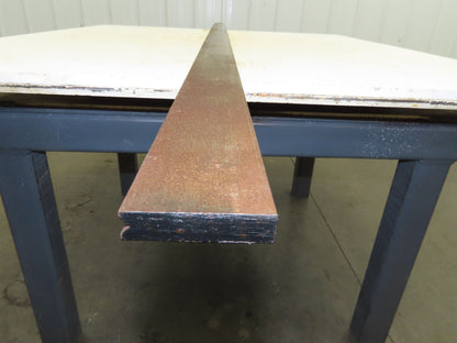 Press Brake Die 114-1/2" Long 90° V 1/4" W 2-3/8" H 1/2" Width