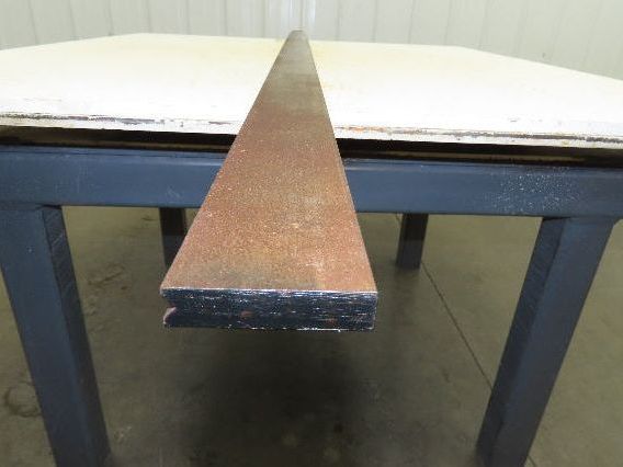 Press Brake Die 114-1/2" Long 90° V 1/4" W 2-3/8" H 1/2" Width