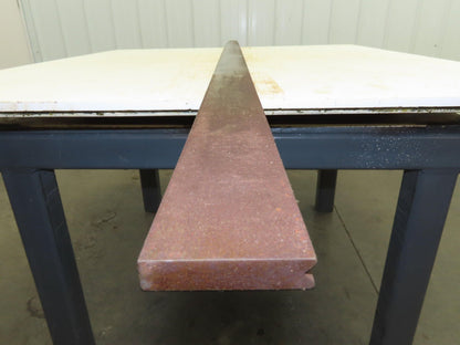 Press Brake Die 114-1/2" Long 90° V 1/4" W 2-3/8" H 1/2" Width