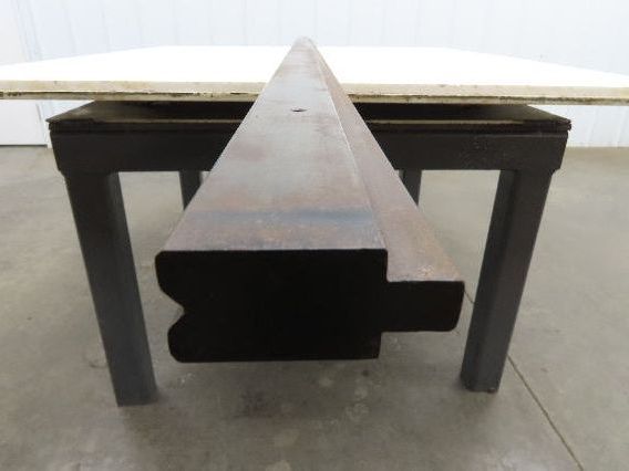 Press Brake Die 97" Long 90° V 3/8" W 3/16" D 1-3/4" H 1/2" Tang