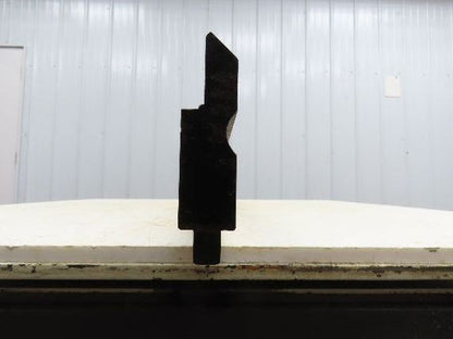 Press Brake Punch Die 96-1/2" Long 90° V 5/8" W 3-3/4" H 1/2" Tang