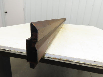 Press Brake Punch Die 96-1/2" Long 90° V 5/8" W 3-3/4" H 1/2" Tang