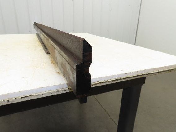 Press Brake Punch Die 96-1/2" Long 90° V 5/8" W 3-3/4" H 1/2" Tang
