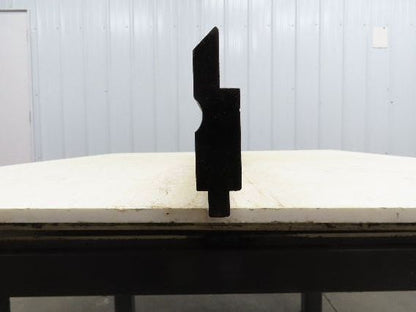Press Brake Punch Die 96-1/2" Long 90° V 5/8" W 3-3/4" H 1/2" Tang