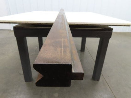 Press Brake Die 96-1/2" Long 90° V 7/8" W 7/16" D 1-3/4" H 1/2" Tang