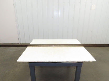 Press Brake Die 96-3/8" Long 90° V 3/8" W 3/16" D 1-3/4" H 1/2" Tang Notch