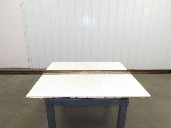 Press Brake Die 96-3/8" Long 90° V 3/8" W 3/16" D 1-3/4" H 1/2" Tang Notch