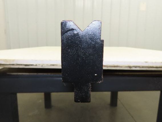 Press Brake Die 97" Long 90° V 9/16" W 5/16" D 1-3/4" H 1/2" Tang
