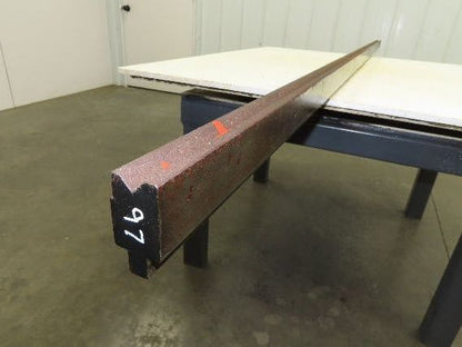 Press Brake Die 97" Long 90° V 9/16" W 5/16" D 1-3/4" H 1/2" Tang