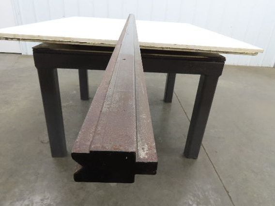 Press Brake Die 97" Long 90° V 9/16" W 5/16" D 1-3/4" H 1/2" Tang