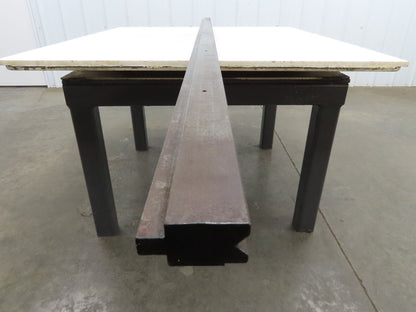 Press Brake Die 97" Long 90° V 9/16" W 5/16" D 1-3/4" H 1/2" Tang