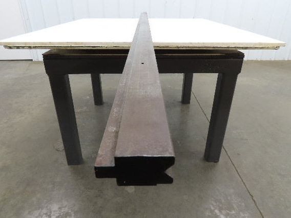 Press Brake Die 97" Long 90° V 9/16" W 5/16" D 1-3/4" H 1/2" Tang