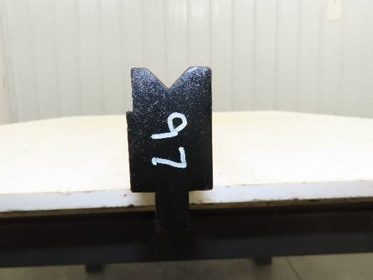 Press Brake Die 97" Long 90° V 9/16" W 5/16" D 1-3/4" H 1/2" Tang