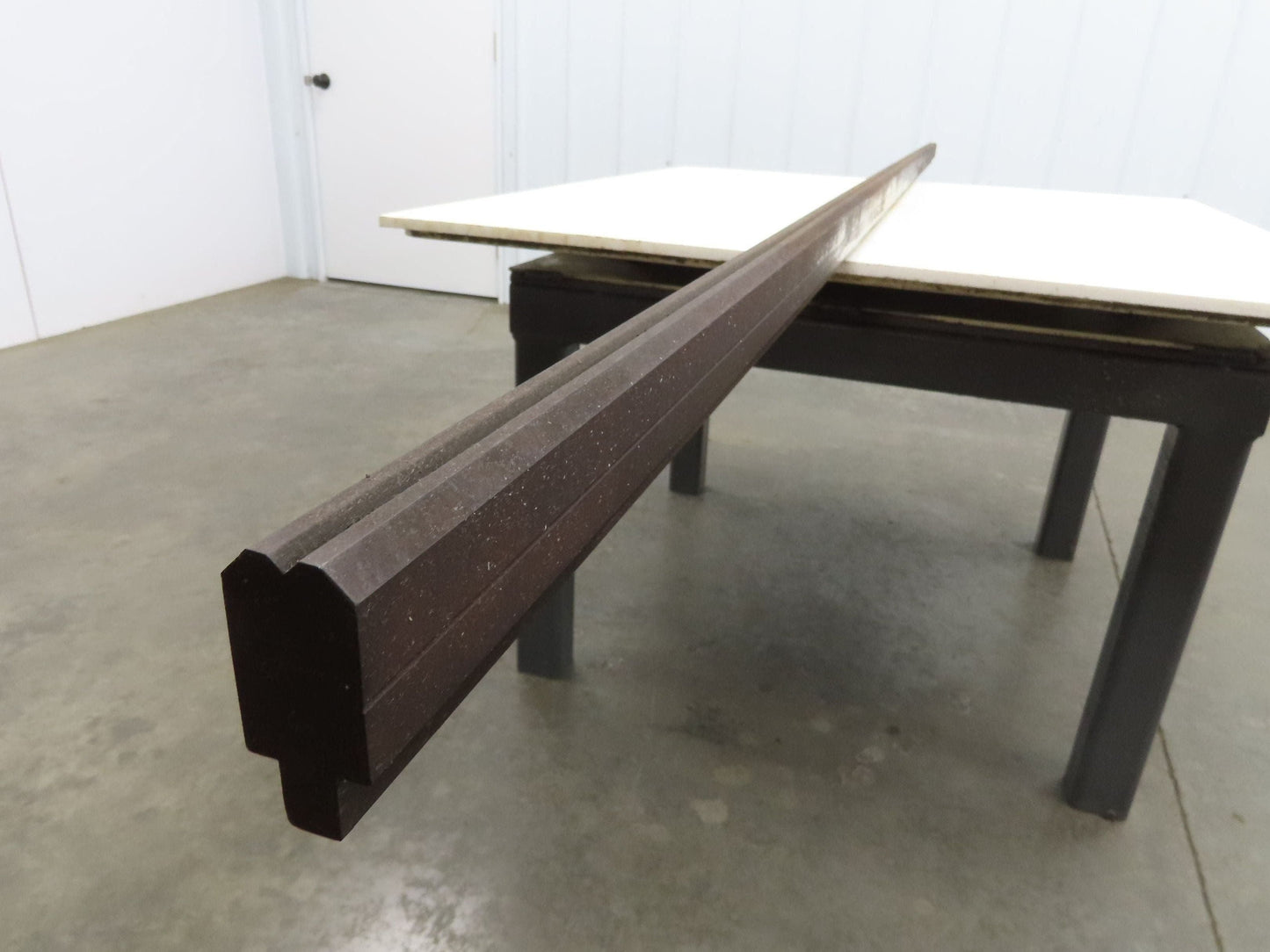 Press Brake Die 120-1/2" Long 90° V 3/16" W 3/32" D 1-3/4" H 1/2" Tang