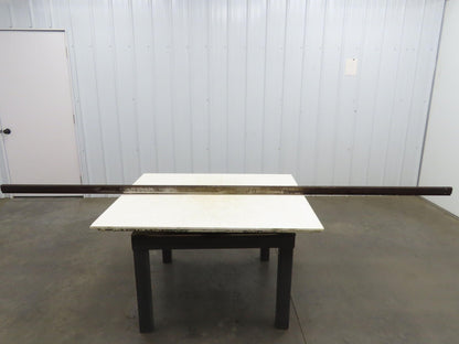 Press Brake Die 120-1/2" Long 90° V 3/16" W 3/32" D 1-3/4" H 1/2" Tang