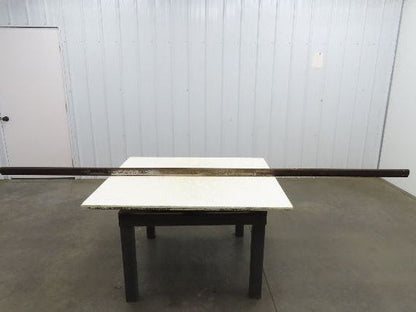 Press Brake Die 120-1/2" Long 90° V 3/16" W 3/32" D 1-3/4" H 1/2" Tang