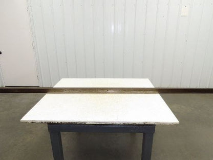 Press Brake Die 97" Long 90° V 3/16" W 1/8" D 1-3/4" H 1/2" Tang