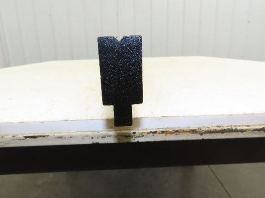 Press Brake Die 97" Long 90° V 3/16" W 1/8" D 1-3/4" H 1/2" Tang