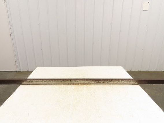 Press Brake Die 72-3/4" Long 90° V 9/16" W 9/32" D 1-3/4" H 1/2" Tang