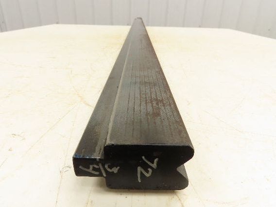 Press Brake Die 72-3/4" Long 90° V 9/16" W 9/32" D 1-3/4" H 1/2" Tang