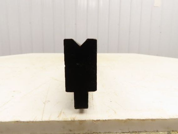 Press Brake Die 73-5/8" Long 90° V 7/16" W 1/4" D 1-3/4" H 1/2" Tang