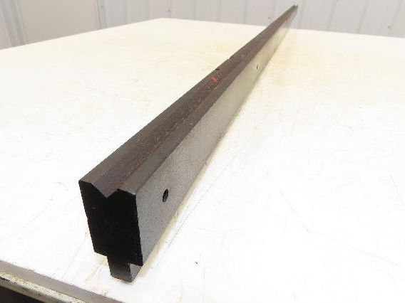 Press Brake Die 73-5/8" Long 90° V 7/16" W 1/4" D 1-3/4" H 1/2" Tang