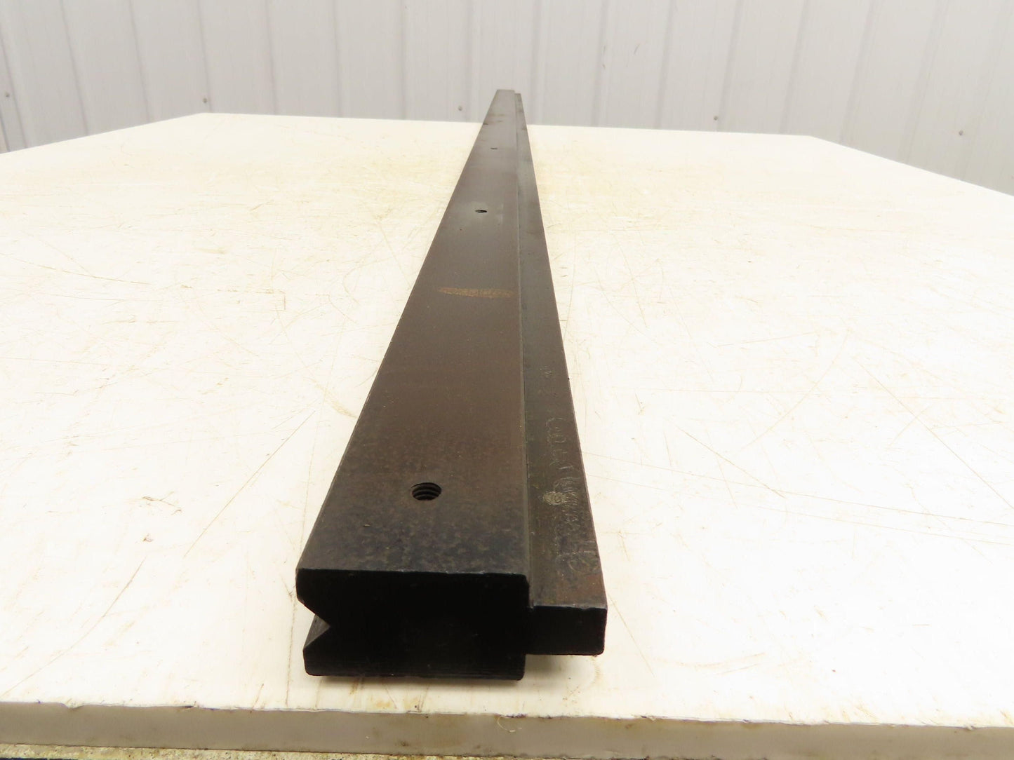 Press Brake Die 73-5/8" Long 90° V 7/16" W 1/4" D 1-3/4" H 1/2" Tang