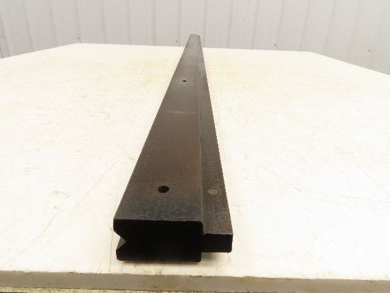 Press Brake Die 73-5/8" Long 90° V 7/16" W 1/4" D 1-3/4" H 1/2" Tang