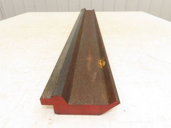 Press Brake Gooseneck Punch Die 40-13/16" Long 90° V 5/16" Finger 3-5/8" H