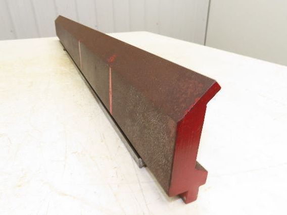 Press Brake Gooseneck Punch Die 40-13/16" Long 90° V 5/16" Finger 3-5/8" H