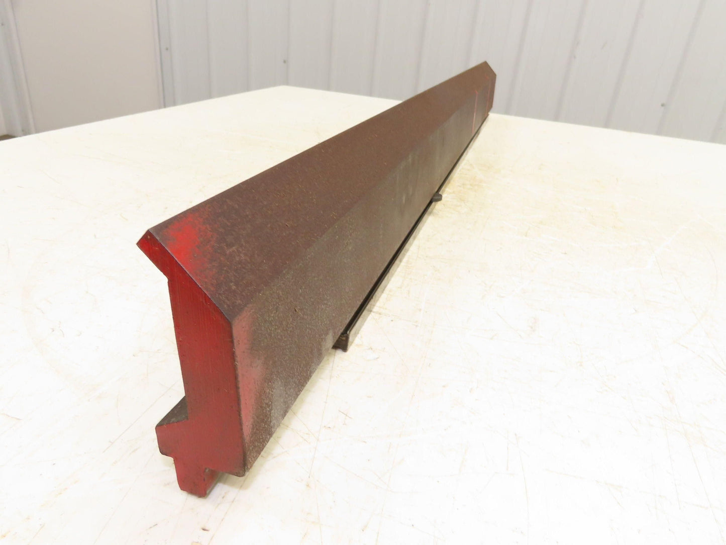 Press Brake Gooseneck Punch Die 40-13/16" Long 90° V 5/16" Finger 3-5/8" H