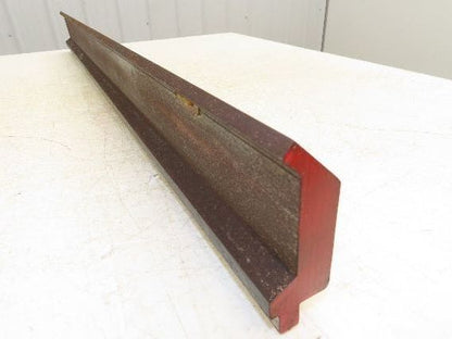 Press Brake Gooseneck Punch Die 40-13/16" Long 90° V 5/16" Finger 3-5/8" H