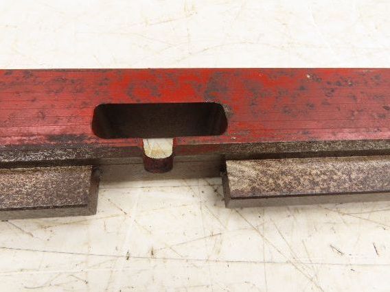 Press Brake Die 62" Long 90° V 3/8" W 7/32" D 1-3/4" H 1/2" Tang
