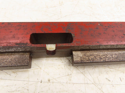 Press Brake Die 62" Long 90° V 3/8" W 7/32" D 1-3/4" H 1/2" Tang