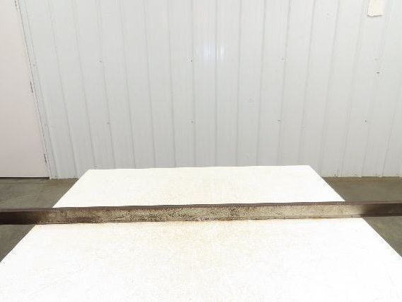 Press Brake Die 62-1/2" Long 90° V 3/8" W 3/16" D 1-3/4" H 1/2" Tang