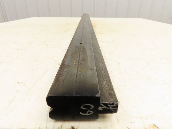 Press Brake Die 60-1/2" Long 90° V 3/8" W 3/16" D 1-3/4" H 1/2" Tang