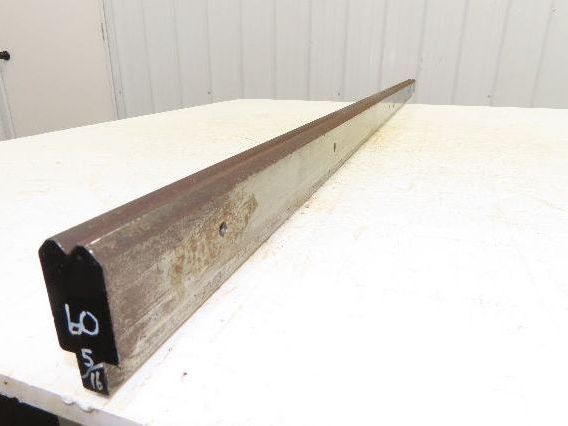 Press Brake Die 60" Long 90° V 1/4" W 5/32" D 1-3/4" H 1/2" Tang