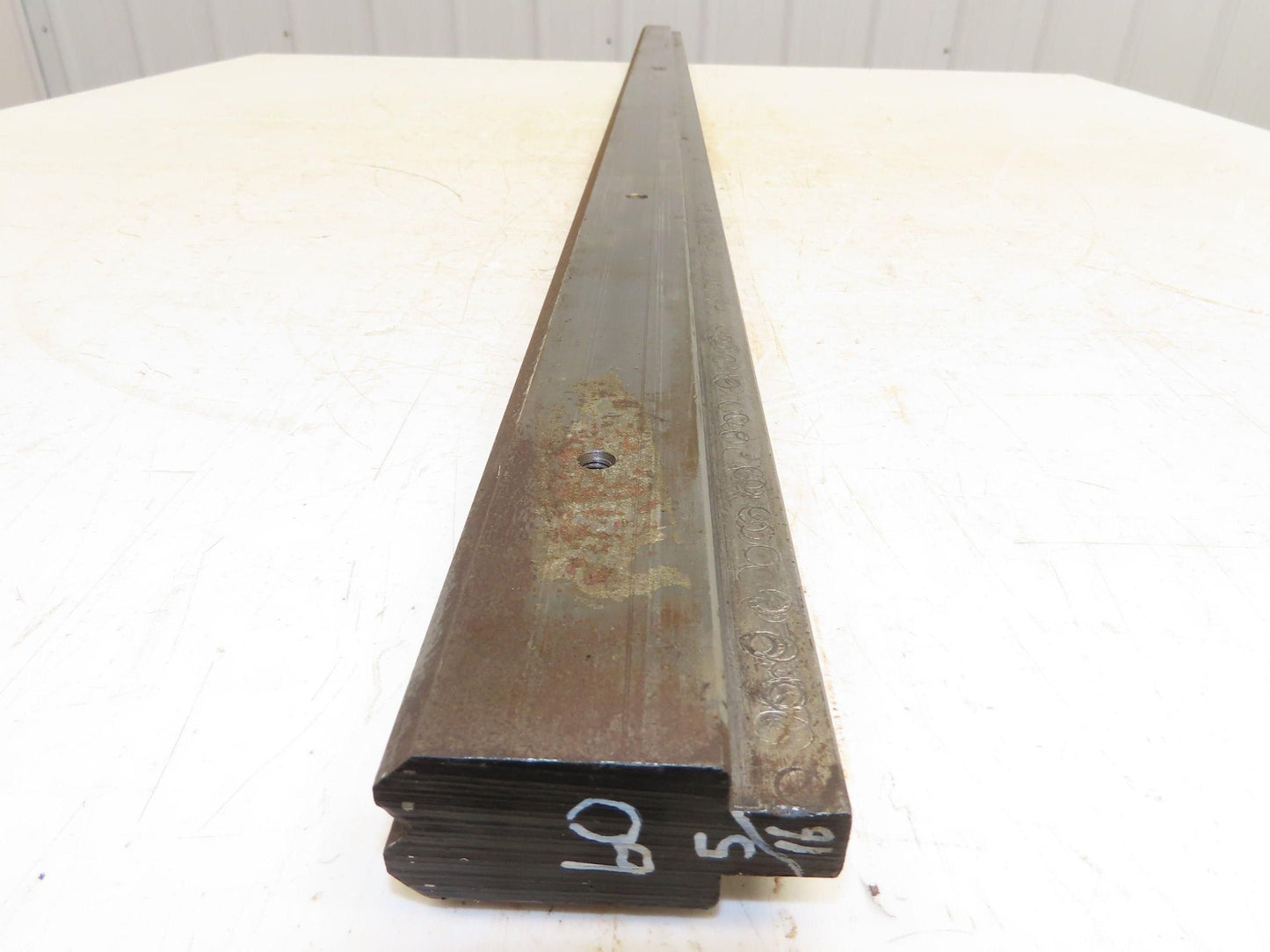 Press Brake Die 60" Long 90° V 1/4" W 5/32" D 1-3/4" H 1/2" Tang
