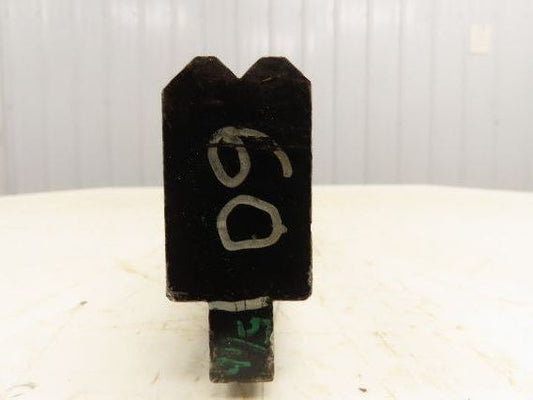 Press Brake Die 60" Long 90° V 1/4" W 5/32" D 1-3/4" H 1/2" Tang