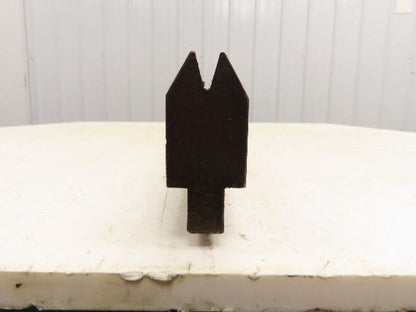 Press Brake Die 76-3/8" Long 30° Acute V 5/16" W 7/16" D 1-3/4" H 1/2" Tang