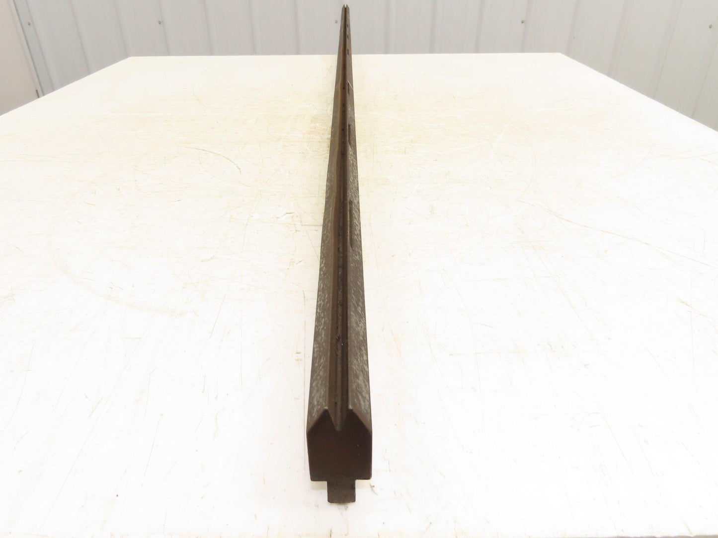Press Brake Die 76-3/8" Long 30° Acute V 5/16" W 7/16" D 1-3/4" H 1/2" Tang