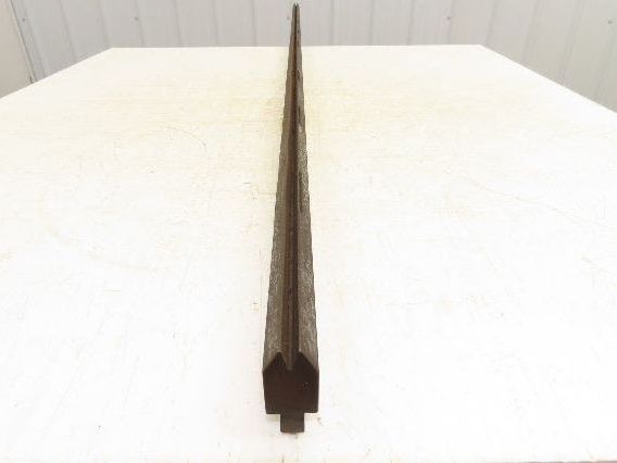 Press Brake Die 76-3/8" Long 30° Acute V 5/16" W 7/16" D 1-3/4" H 1/2" Tang