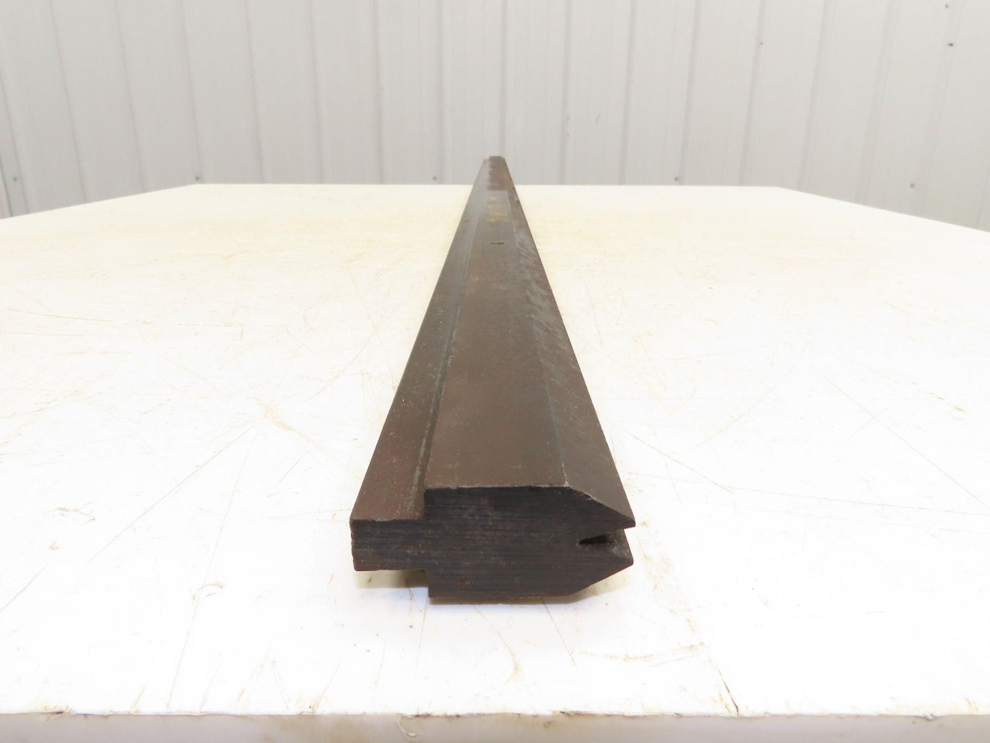 Press Brake Die 76-3/8" Long 30° Acute V 5/16" W 7/16" D 1-3/4" H 1/2" Tang