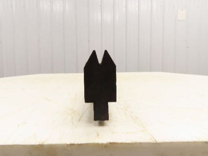 Press Brake Die 76-3/8" Long 30° Acute V 5/16" W 7/16" D 1-3/4" H 1/2" Tang