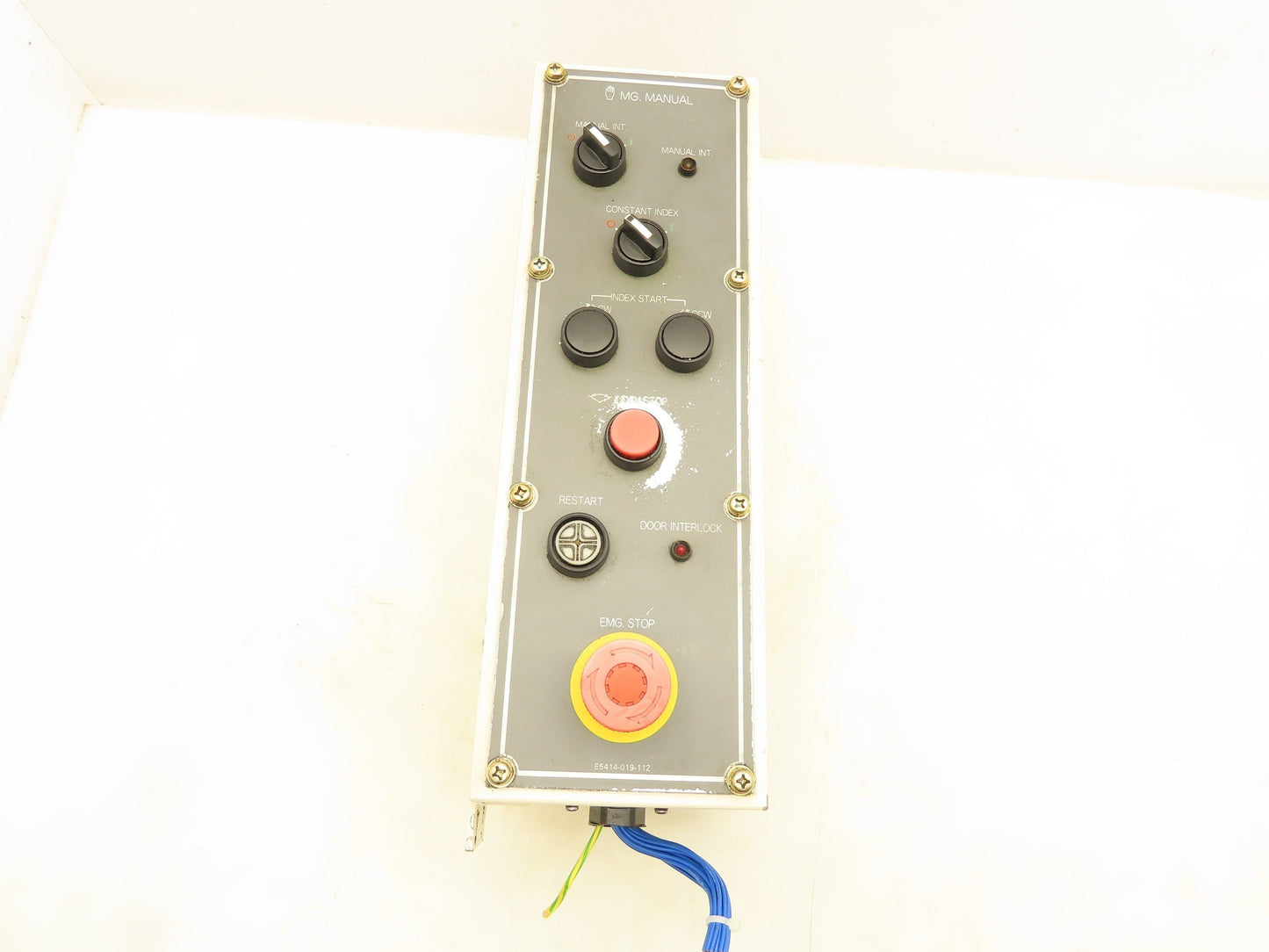 Okuma MG Manual CNC Lathe Index Control Panel Box